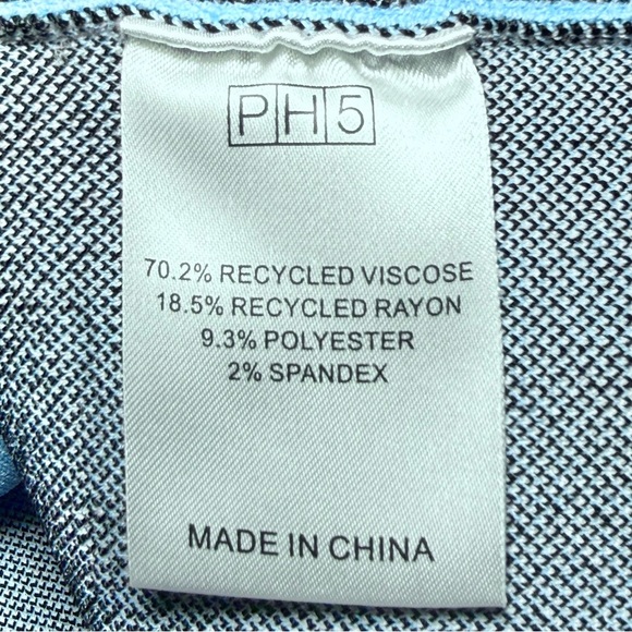 PH5 Orca Algae Polo Shirt in Blue Black - Picture 8 of 9